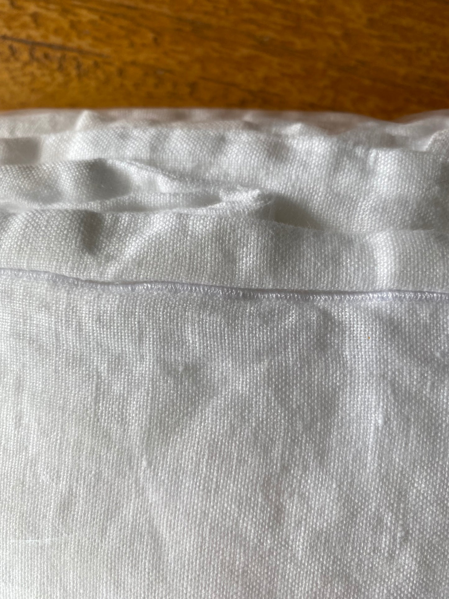 Housse de couette 220x240 lin « Blanc Polaire »