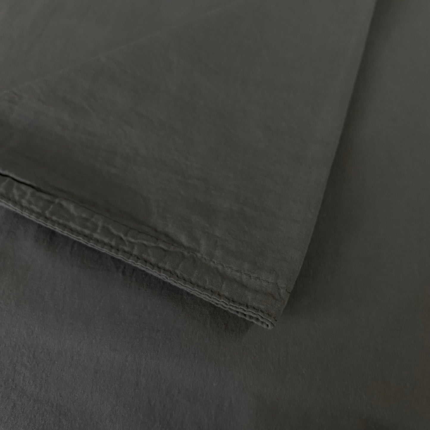 Housse de couette 220x240 - Gris Anthracite - Percale