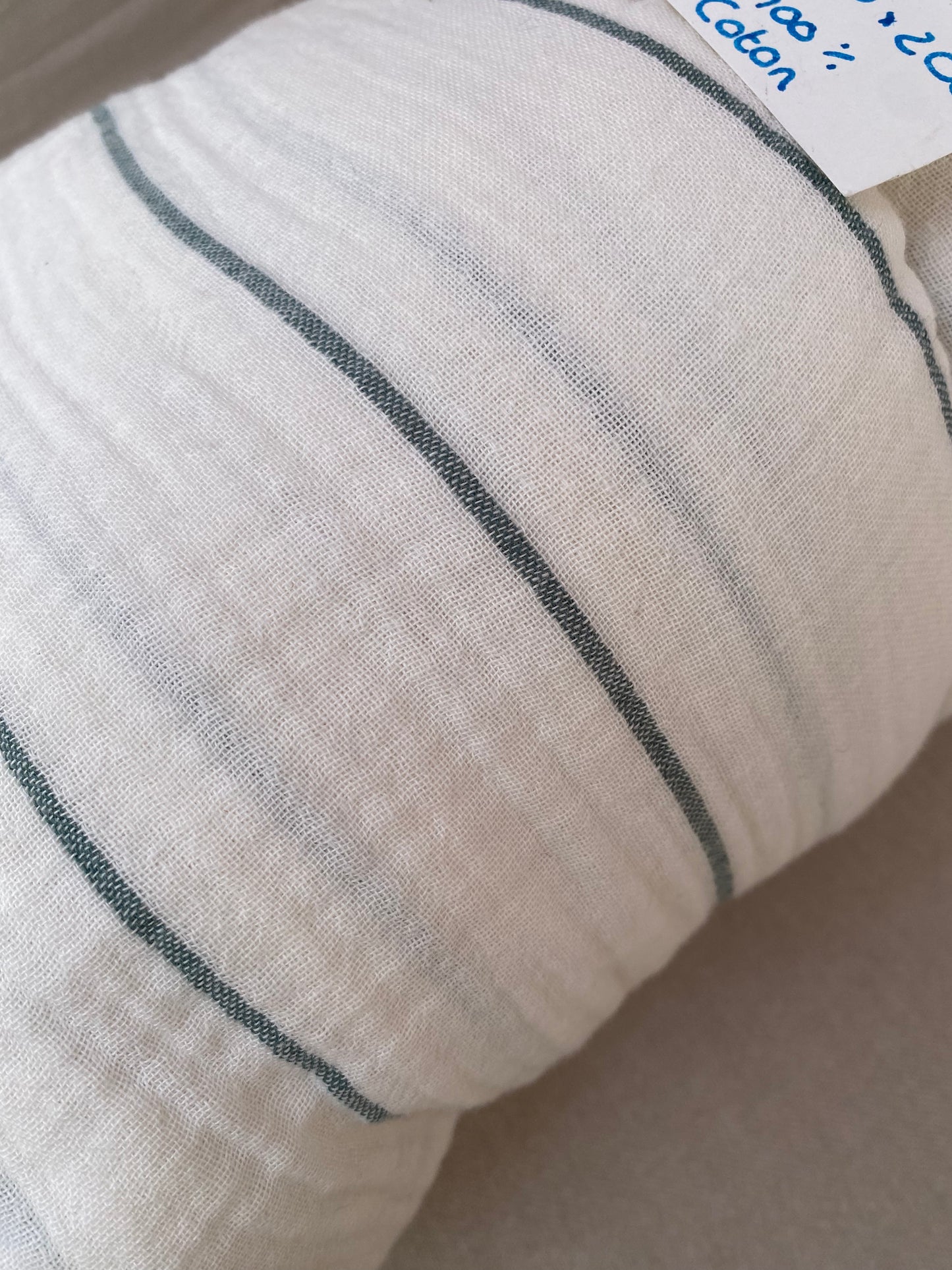 Drap housse gaze de coton 160x200