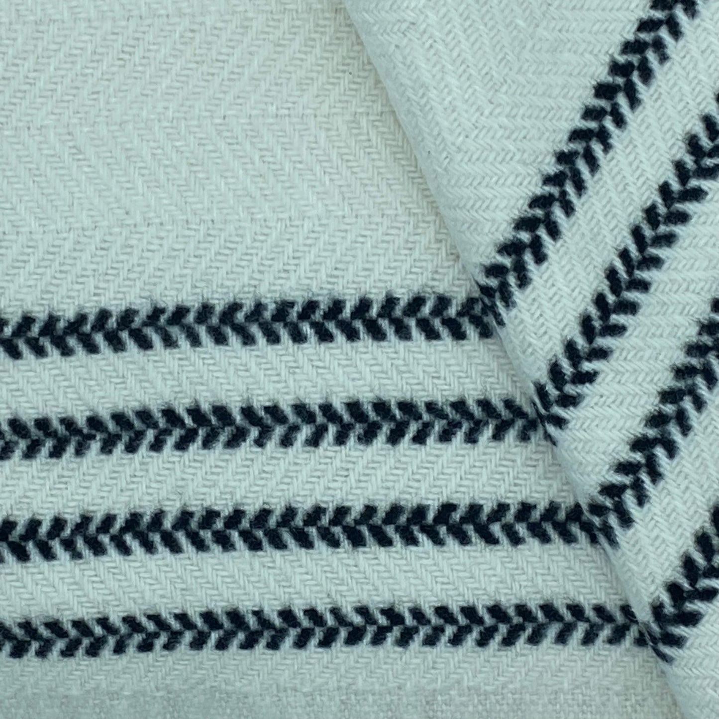 Plaids - Blancs rayures noires