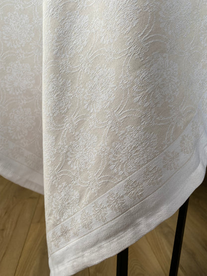 Nappes 100% coton - Jacquard 150x305cm