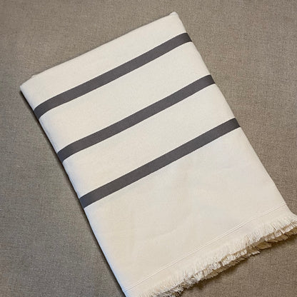 Serviette de plage Grise