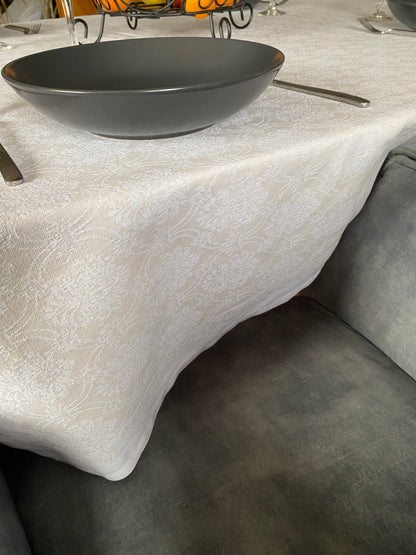 Nappes 100% coton - Jacquard 150x305cm