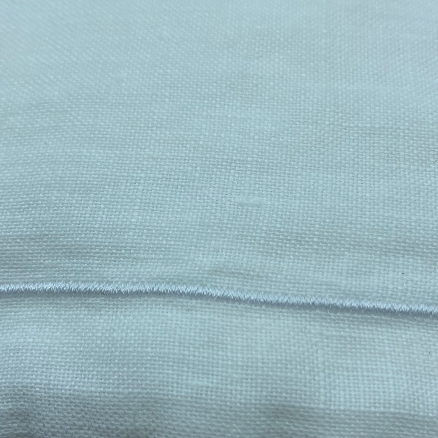 Housse de couette - 240x260cm - 100% lin lavé - Blanc polaire