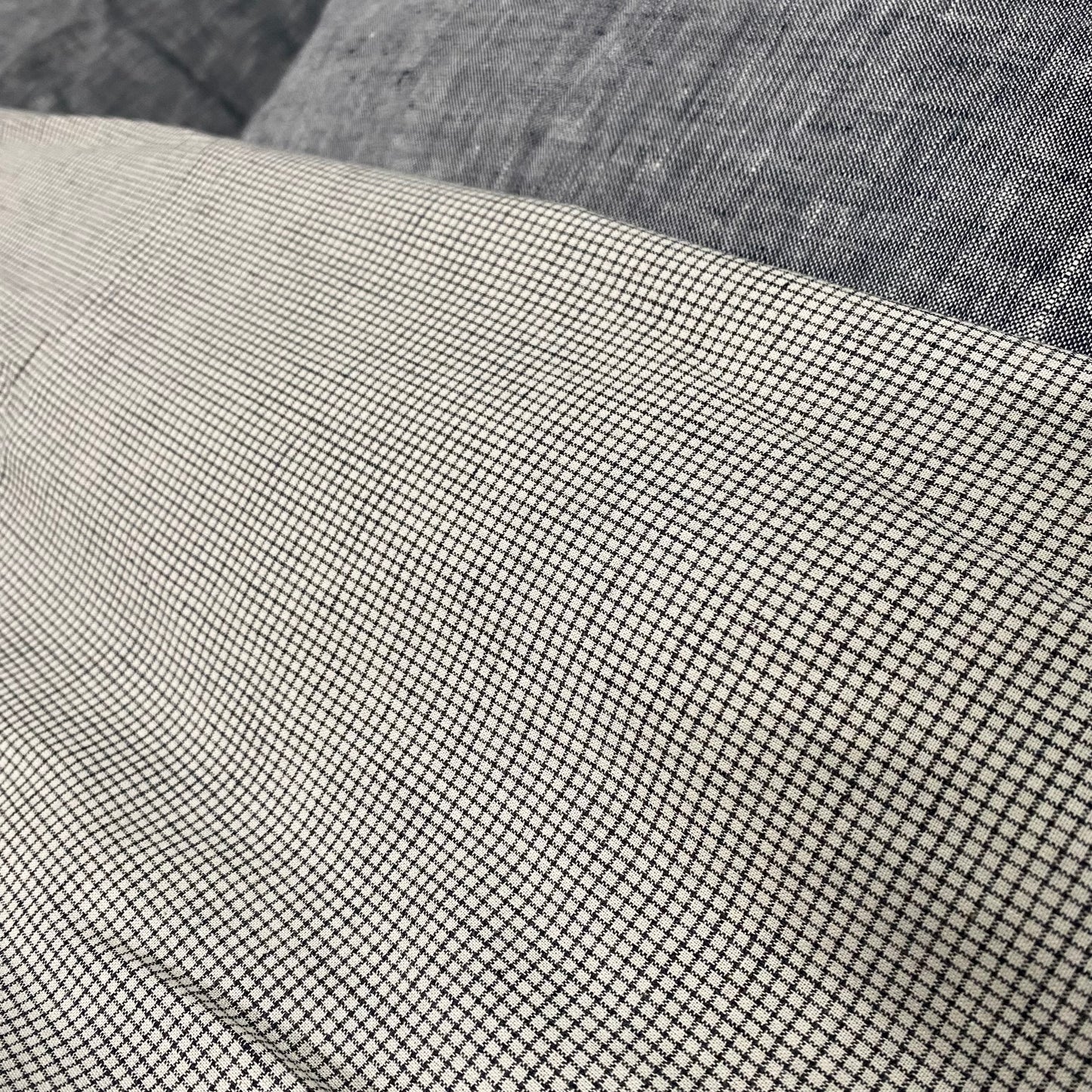 Housse de couette 220x240 - Carreaux - Percale