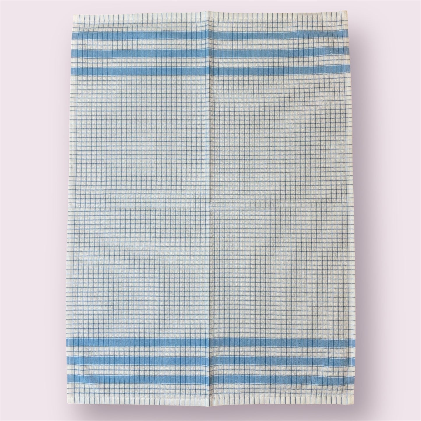 Torchon à carreaux - Bleu - Lot de 3