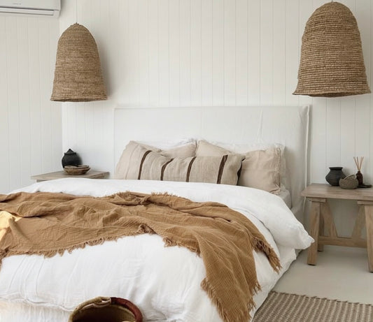 Housse de couette 220x240 lin « Blanc Polaire »