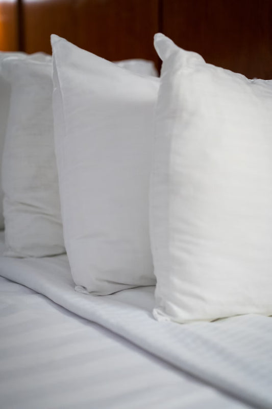 Paire de taies d’oreiller 50x70cm - 100% lin lavé - Blanc