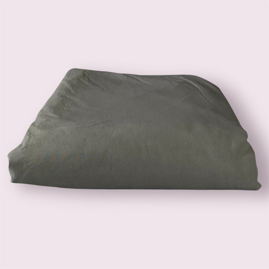 Housse de couette 220x240 - Gris Anthracite - Percale