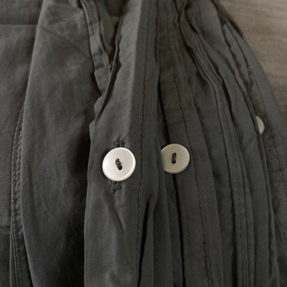 Housse de couette 220x240 - Gris Anthracite - Percale