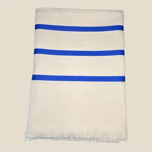 Serviette de plage Bleu royal