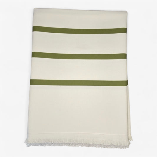 Serviette de plage Vert olive